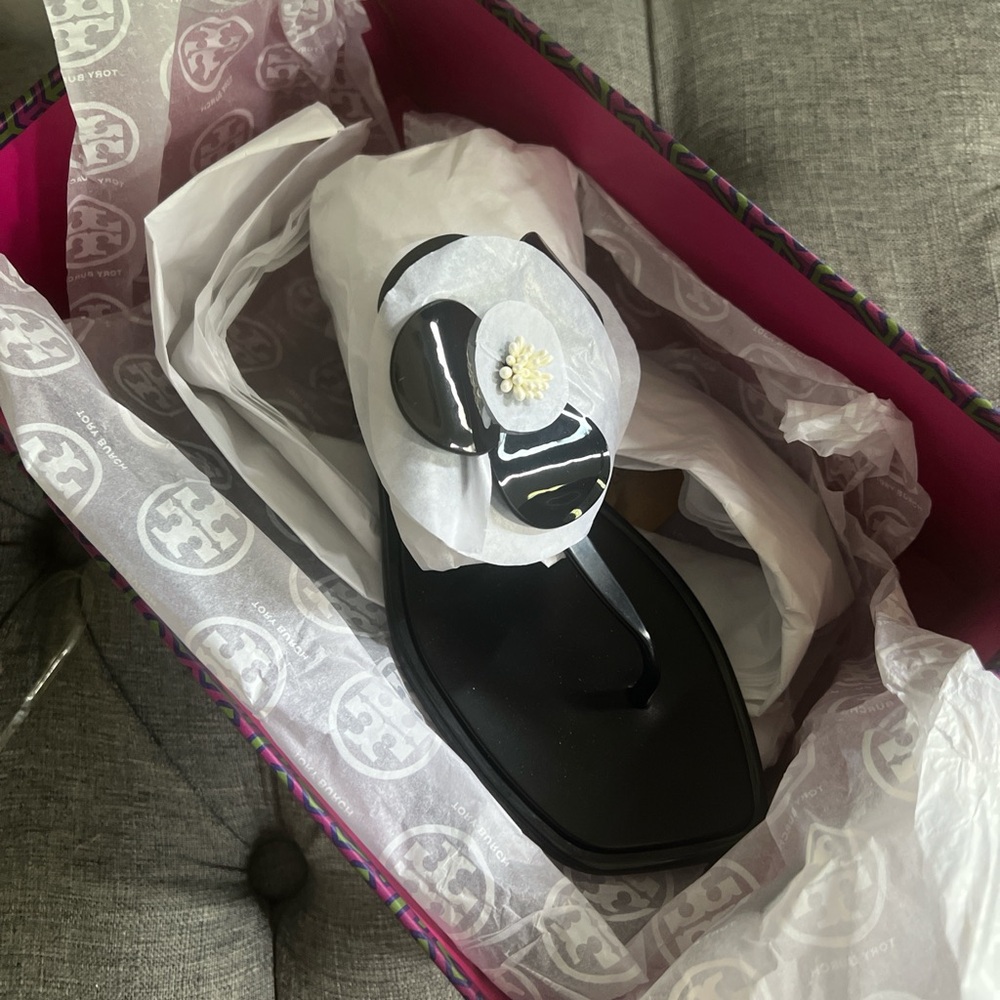 Tory Burch Black Sandals